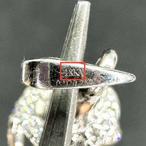 จี้ มุก South sea สีขาว 12.3 มิล ฝังเพชร 40 เม็ด 0.20 กะรัต ทองคำขาว18K นน. 5.50 g 6