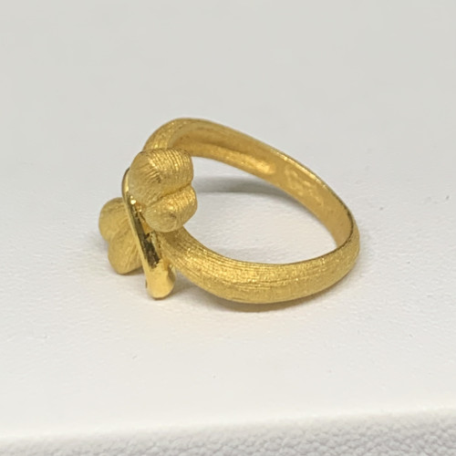 แหวน Prima Gold ทอง24K ลายแมลงปอ ขนาด 46 นน. 5.15 g 2
