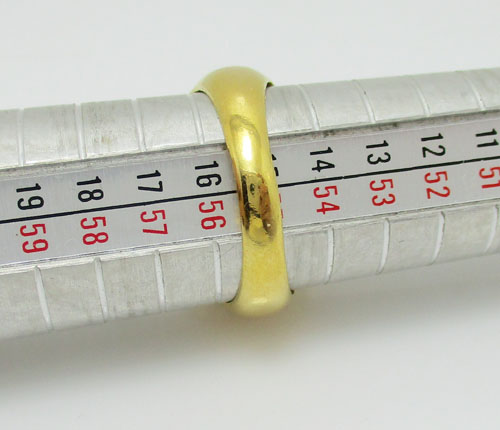 แหวน บุษน้ำเพชร 3 แถว งานตะไบ ทอง95 งานเก่า หลุดจำนำ นน. 8.25 g 4