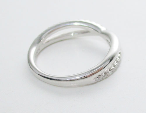 แหวน เพชรแถว Jubilee Diamond 25 เม็ด 0.23 กะรัต ทอง18K งานสวยมาก นน. 4.03 g 2
