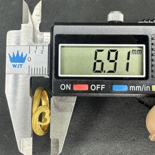 แหวน Prima Gold ทอง24K ลายหัวใจ สลักคำว่า LOVE ขนาด 47.5 นน. 3.94 g 9