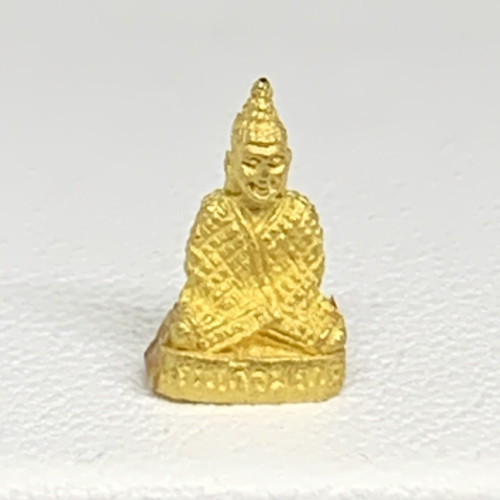 พระแก้วมรกต ทรงเครื่องฤดูหนาว เนื้อทองคำ ทอง90 นน. 1.28 g
