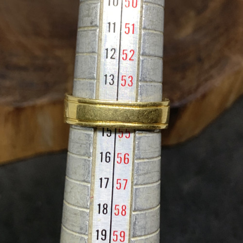 แหวน เพชรแถว 2 แถว Jubilee เพชร 14/0.54 ct ทอง18K ขนาด 54 พร้อมกล่อง + การ์ด นน. 5.51 g 4