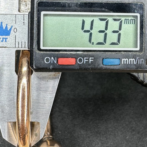 กำไล หัวบัว นาก40 งานเก่า หลุดจำนำ สวยมาก นน. 11.16 g 6