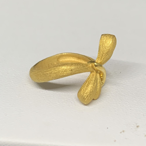 แหวน Prima Gold ทอง24K ลายแมลงปอ ขนาด 46 นน. 5.15 g 1