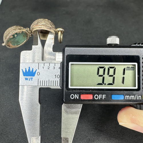 จี้ นาก40 แกะลายไทย เปิดได้ นน. 2.38 g 7