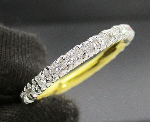แหวน เพชรรอบ เพชร 24 เม็ด 0.48 กะรัต ทอง18K งานสวยมาก นน. 2.72 g
