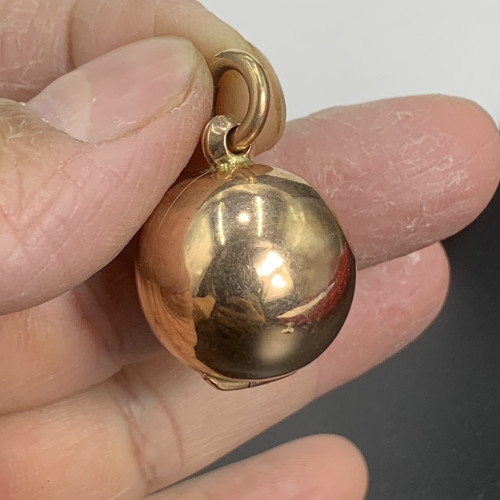 จี้ นาก40 ลายเกลี้ยง เปิดได้ นน. 12.32 g