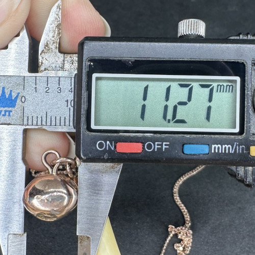 สร้อยคอ นาก40 กระพรวน ตุ้งติ้ง ความยาว 18 นิ้ว นน. 8.96 g 7