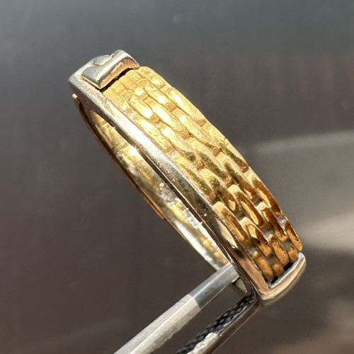 แหวน Gold Master ทอง24K + ทอง14K ลายGucci ตอก FOREVER LOVE ขนาด 58.5 นน. 8.44 g 1