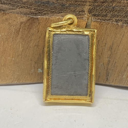 พระมเหศวร เนื้อสำริด เลี่ยมทอง60-70% หลุดจำนำ น่าสะสม นน. 9.00 g 1