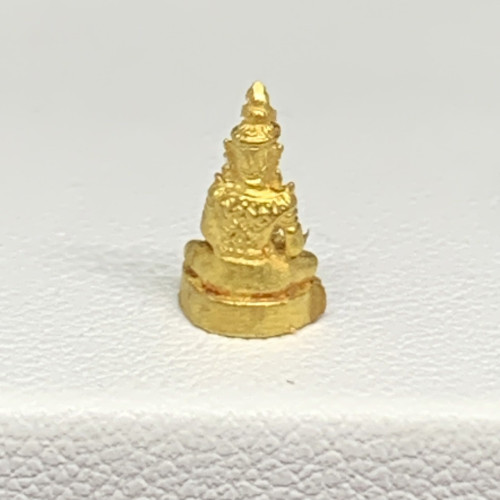 พระแก้วมรกต ทรงเครื่องฤดูร้อน เนื้อทองคำ ทอง90 นน. 1.04 g 1