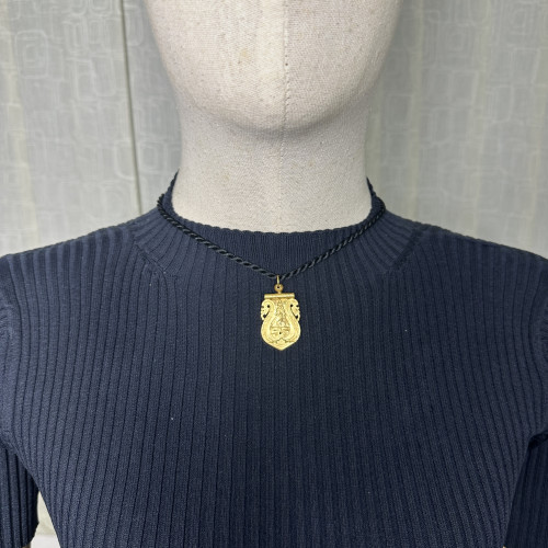 จี้ เสมา รร ทอง96.5 แกะลายไทย นน. 6.95 g 5