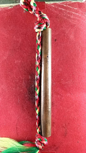 ตะกรุดยาว3นิ้วจารมือหายาก