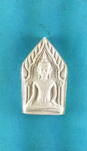 พระขุนแผนผงพุทธคุณผสมผงว่านเสน่ห์จันทร์ขาวบรรจุตะกรุดรุ่น1สวยมาก