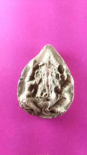 พระพิฆเนศมวลสารปราสาทขอมปี19สวยมาก 