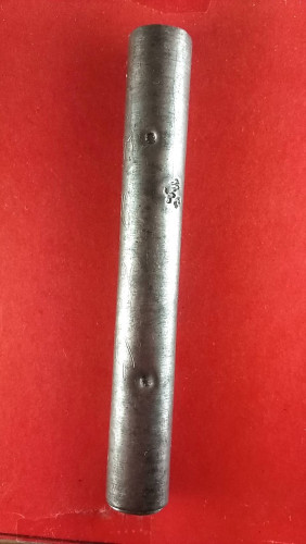 ตะกรุดโทนมหาอุตในบาตรยาว3นิ้วโค๊ตวชน.กระโดดปึ48มีจารนอกนะมะพะทะอาจเป็นลายมือลพ.ตัดฯยืนยันต์ไม่ใช่ลาย