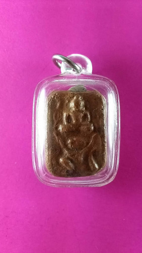 พระทรงหนุมานผสมมวลสารเก่าของลพ.ปานฯอุดด้านบน