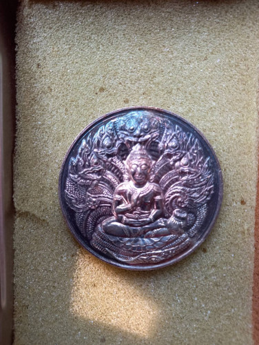 เหรียญจัมโบ้เงินองค์พ่อจตุคามปี 50 หมด