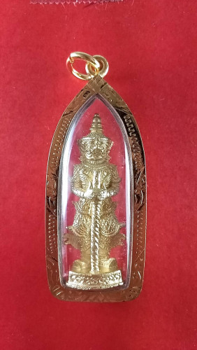 รูปหล่อท่านพ่อท้าวเวสสุวรรณ วัดเกตุมวดีปี49 จ.สมุทรสาคร 