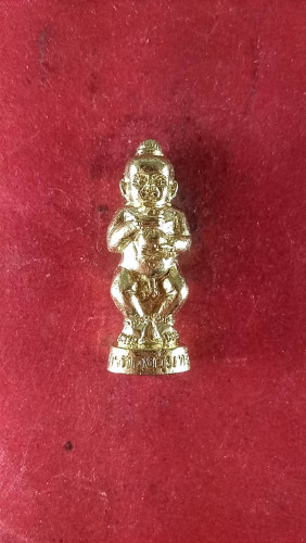 กุมารทองอุ้มทรัพย์รุ่นโคตรรวย( วัดจัดสร้าง)