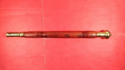 ไม้ครูยาว12นิ้วมีจารเต็มพร้อมคู่มือ