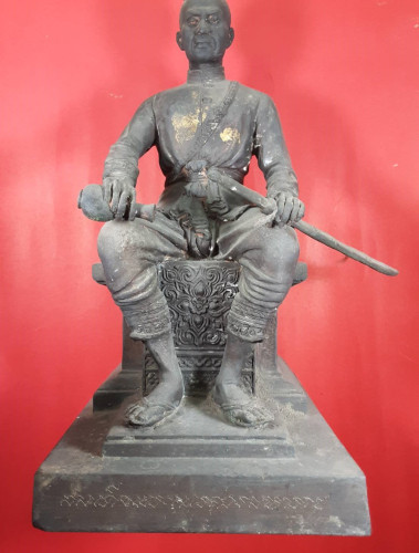 รูปหล่อพระนเรศวรมหาราชสูง10นิ้ว วัดใหญ่ชัยมงคล จ. อยุธยา 