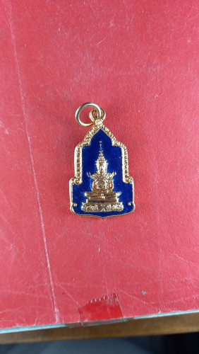  เหรียญลงยาพระแก้วมรกต วัดพระแก้วปี25 กทม.