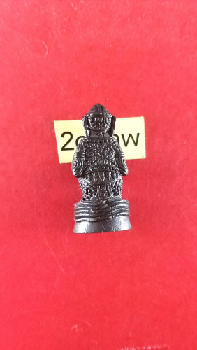 รูปหล่อหนุมาณใต้ฐานมีจารพุท-อาคม-เลข696สวยมาก 1