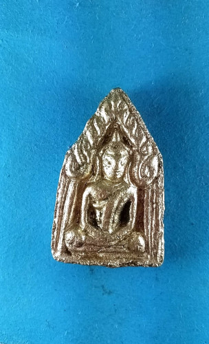 พระขุนแผนปิดทองฝังตะกรุด1ดอก 