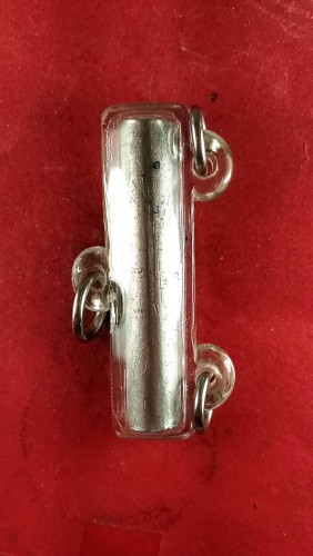 ตะกรุดอลูมิเนียมจารมือรุ่น1 