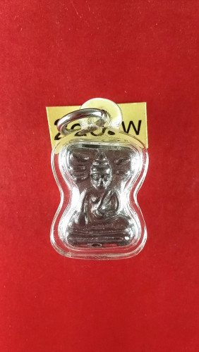 พระมเหศวรจิ๋วเนื้อเงินพดด้วง วัดป่าเลไลยก์ปี55 พระสวดฤาษีเสกจ.สุพรรณบุรี