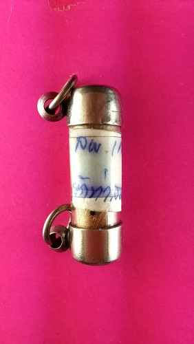 ตะกรุดหนังเสือ2ชั้นยาว1นิ้ว รุ่น1