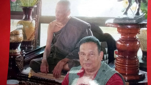  ร.ต.ท.เจริญฯ ไปกราบลพ. ทวีศักดิ์(ลพ.เสือดำ) วัดศรีนวล กทม.