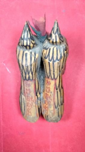 นกสาลิกาคู่ตัวใหญ่มีจาร