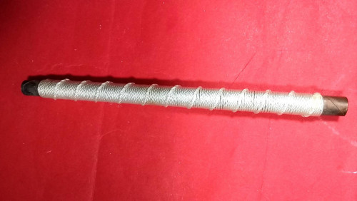 ตะกรุดพยัคฆราชยาว5นิ้วจารมือ 