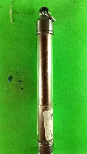 ตะกรุดยันต์นอโมยาว3นิ้วจารมือ 