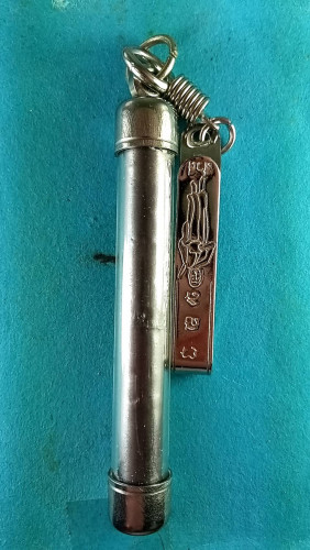 ตะกรุดคงกระพันยาว2.5นิ้วจารมือ