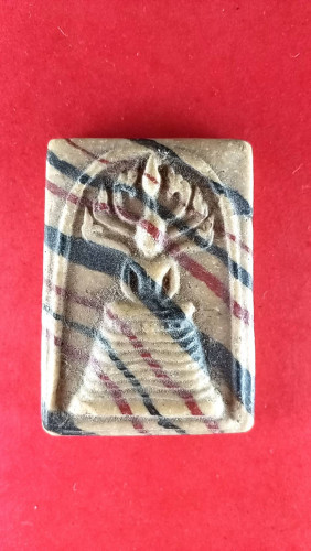 สมเด็จนาคปรกสายรุ้งหลังรูปเหมือตปี15(พิธีใหญ่)สวยมาก พิธีร่วมปลุกเสก วัดราชนัดดา กทม.