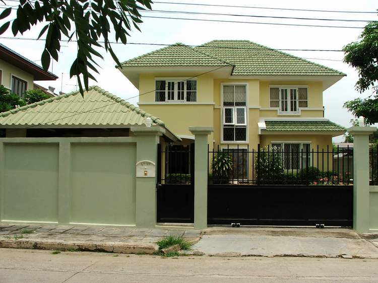 (บ้านเช่าไปแล้ว) บ้านเช่าเสรีไทย / บ้านสวยหลังใหญ่ 120 ตรว.สวนสวย หมู่บ้านสหกรณ์ใกล้ TheMall บางกะปิ 1