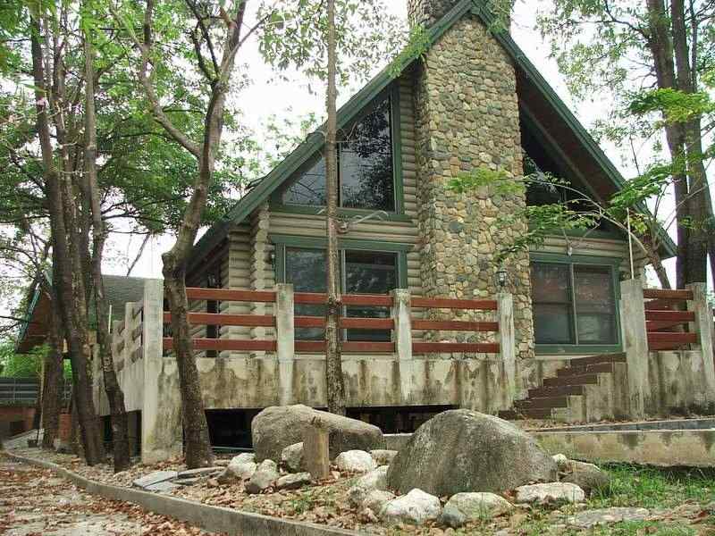 (บ้านเช่าไปแล้ว) บ้านเช่าศรีนครินทร์ / บ้านไม้ให้เช่า สวยสไตล์รีสอร์ท 200ตรว. เช่าทำธุรกิจได้ ทำเลดี 8