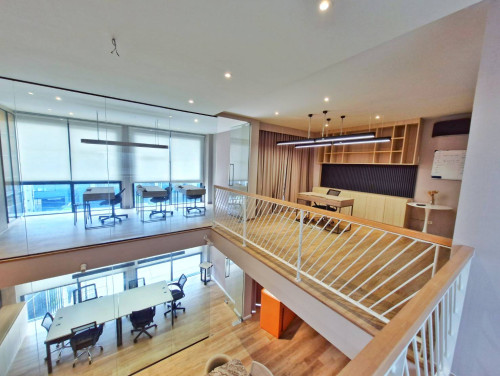 HOME OFFICE / PENTHOUSE ใกล้สนามบินสุวรณภูมิ ขาย/ให้เช่า มี 2หลังติดกัน โครงการหรู WERKK กิ่งแก้ว-สุ 6