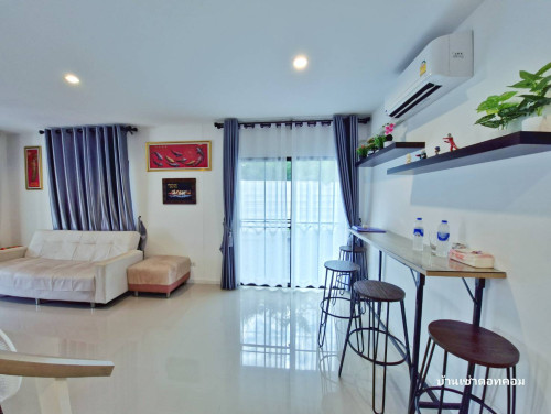 บ้านใหม่กริ๊บให้เช่าบางปู สมุทรปราการ ใกล้นิคมอคมปางปู-สถานที่พักตากอากาศ บ้านสวย4 ห้องนอน หมู่บ้าน 4