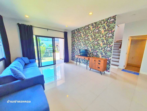 บ้านสวยให้เช่าลำลูกกา / ให้เช่าราคาดีมาก โครงการหรู Setthasiri Lumlookka  หมู่บ้านน่าอยู่ สาธารณูปโภ 3