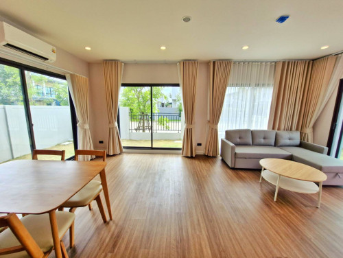 บ้านใหม่ให้เช่า รังสิต ปทุมธานนี /  Venue ID (SC Asset)  ใกล้ม.ธรรมศาสตร์ รังสิต เฟอร์ใหม่พร้อมเข้าอ 3