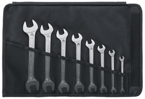 96400305 : STAHLWILLE 8-Piece Spanner Set, 6 x 7 mm, Chrome Alloy Steel