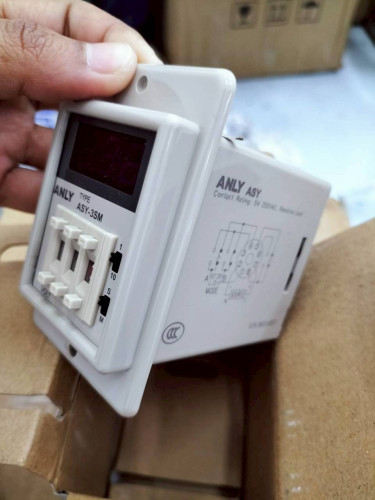 ANLY DIGITAL TIMER MODEL: ASY-3SM AC110V 0.1S-999M ราคา 2,500.00 บาท