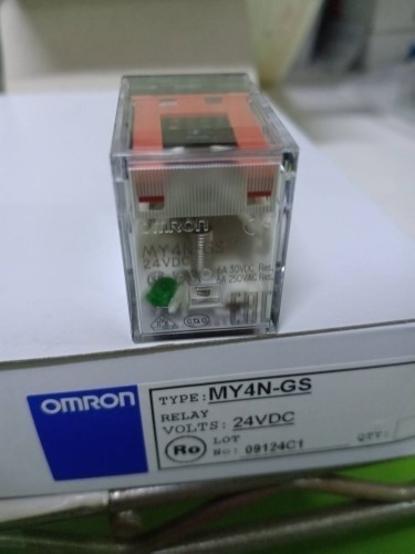OMRON RELAY MODEL: MY4N-GS 24VDC  ราคา 120.00 บาท