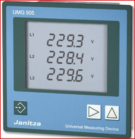 [A03] JANITZA UMG 505