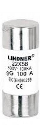 [E104] LINDNER FUSE-LINK 22x58 CLASS gG-gL 1140 040 ราคา 24 บาท